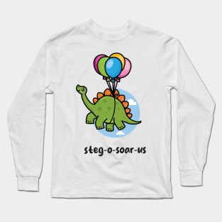 Steg-o-sour-us (on light colors) Long Sleeve T-Shirt